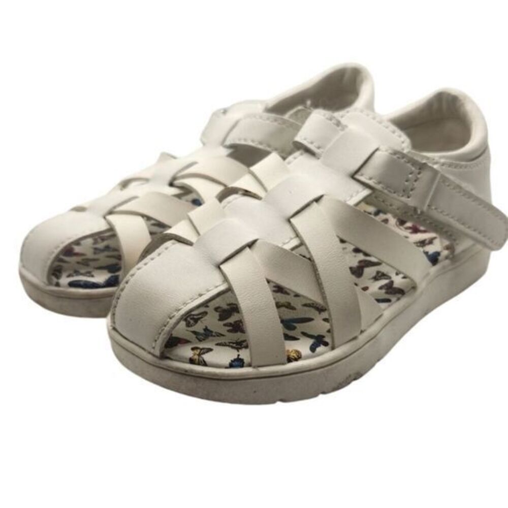 Wonder Nation Girls Sandals White Size 6